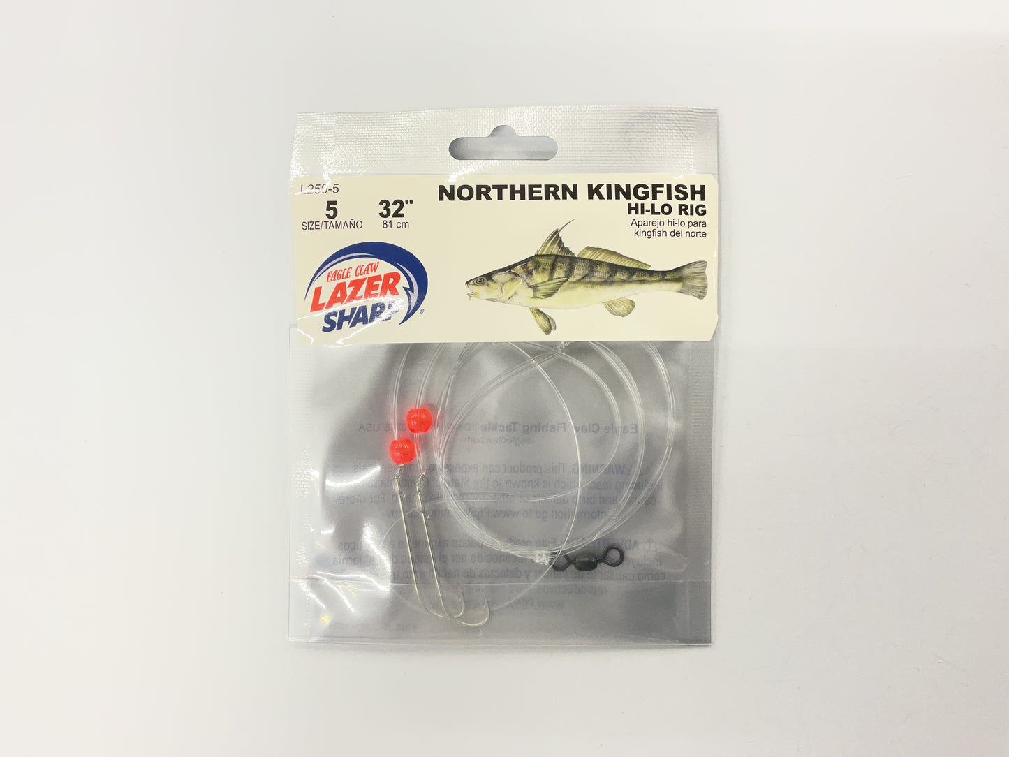 Eagle Claw Lazer Point Kingfish Double Drop Rig
