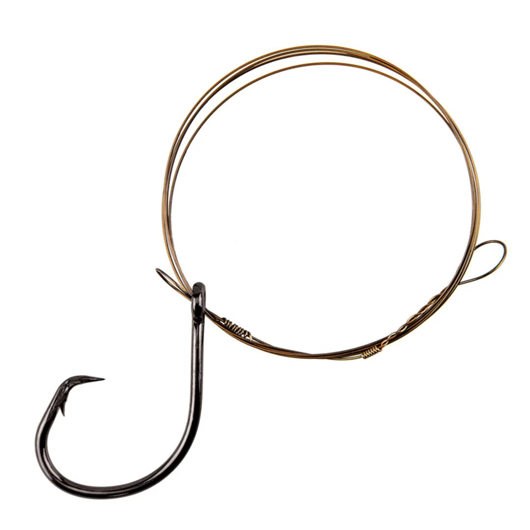 Lazer Sharp Inline Circle Hook Shark Wire Rigs