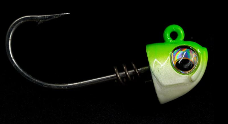NLBN Jig Heads for 5" Paddel Tail