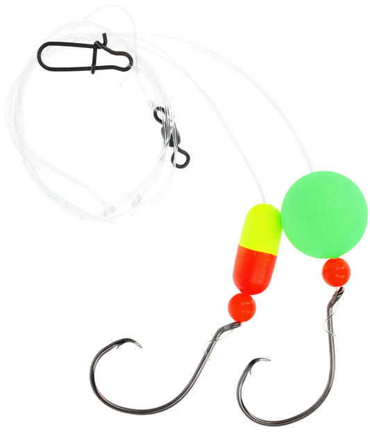 Eagle Claw Lazer Sharp - Pompano Double Drop Float Rig