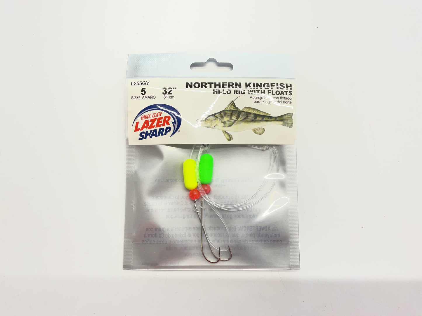 Eagle Claw Lazer Point Kingfish Double Drop Rig