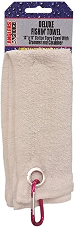 Anglers Choice Fishin towel w/ pear clip