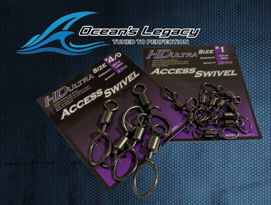 Ocean's Legacy Access Swivels
