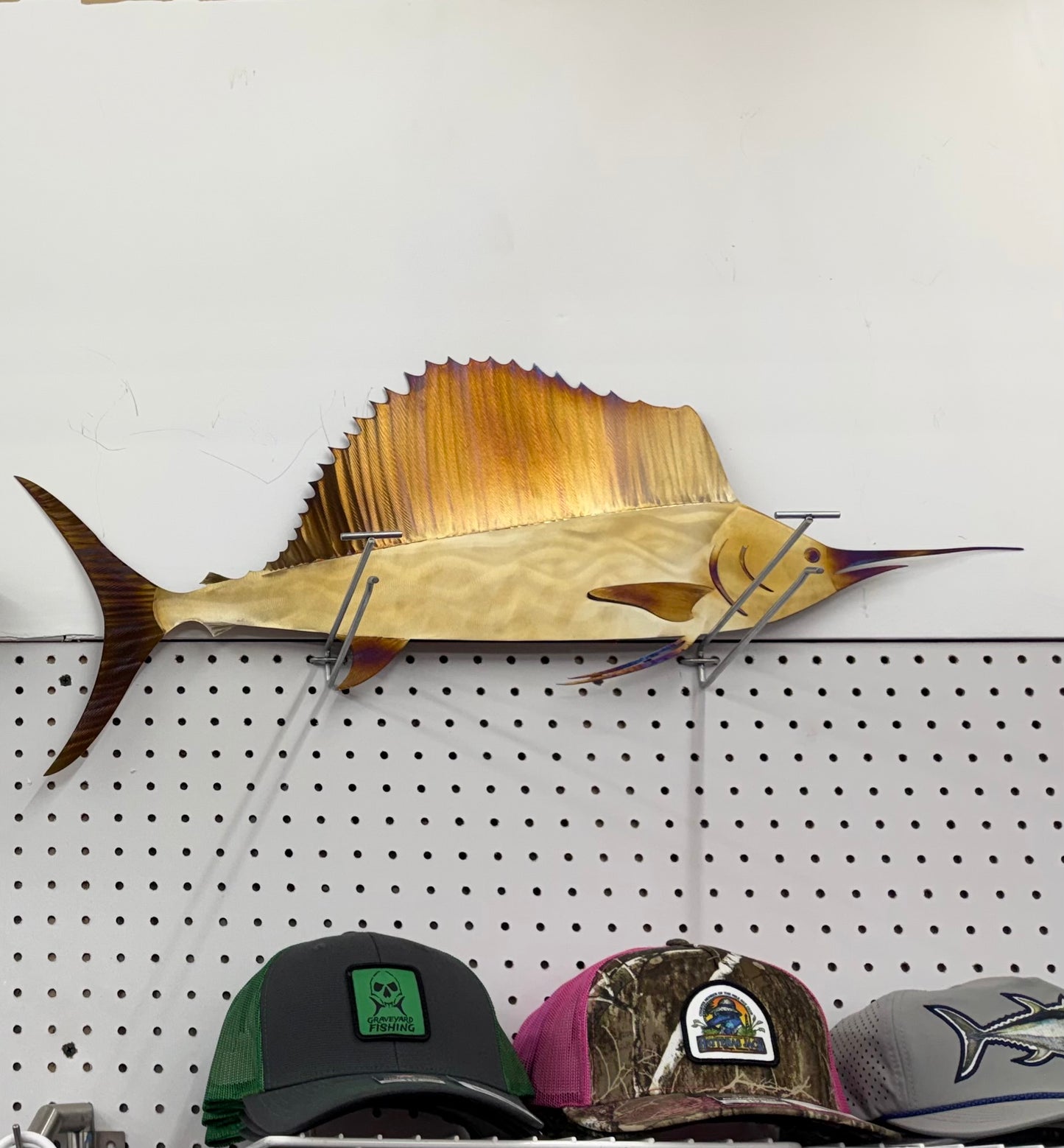 Metal Fish Sculpture