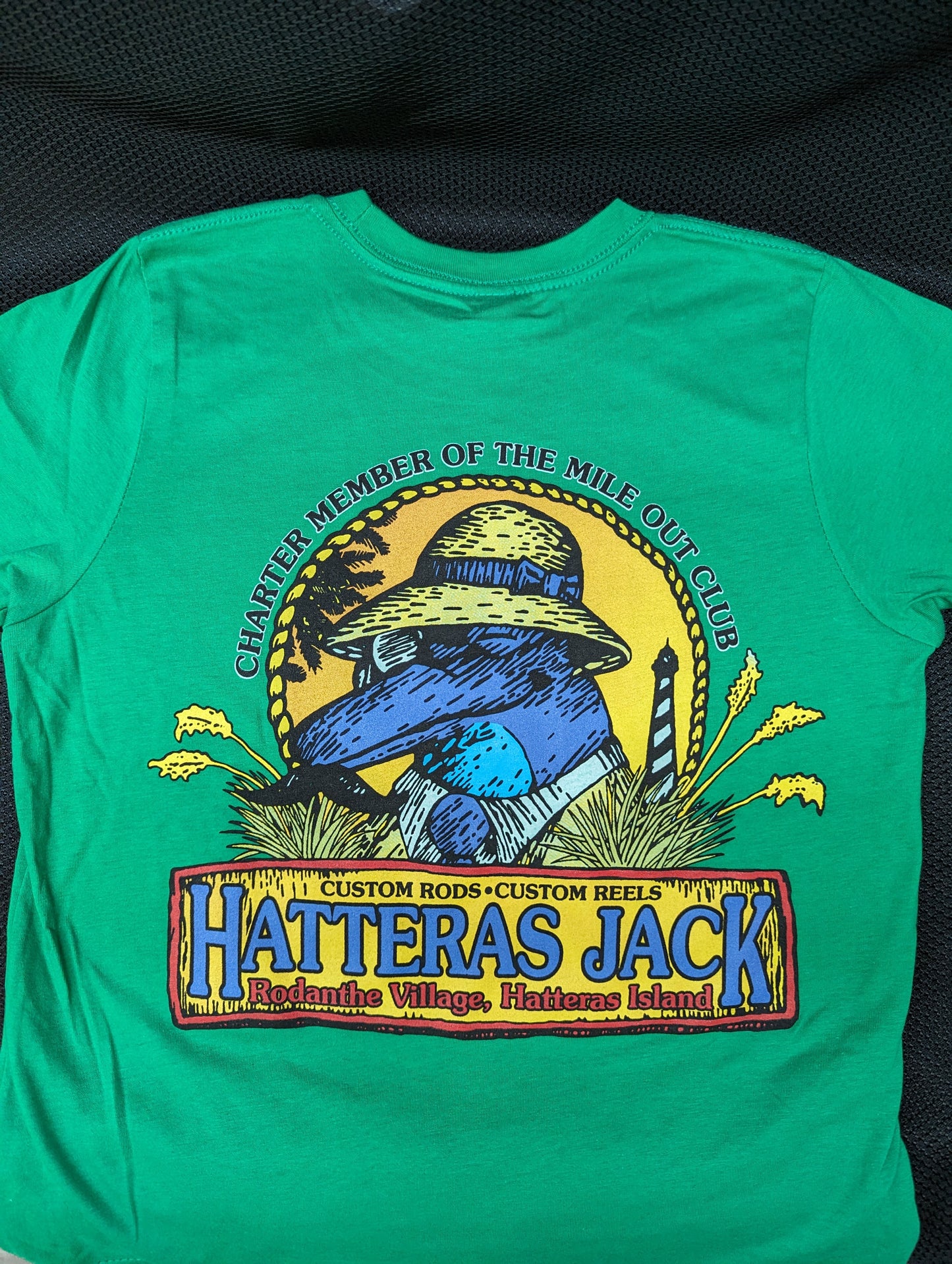 Hatteras Jack T-shirt Dolphin Logo Youth