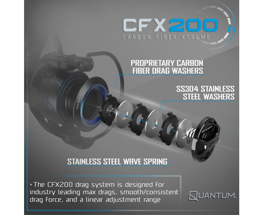 QUANTUM MERIT SPINNING REEL