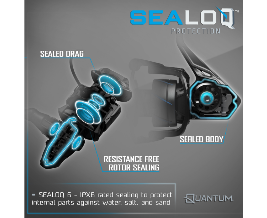 QUANTUM MERIT SPINNING REEL