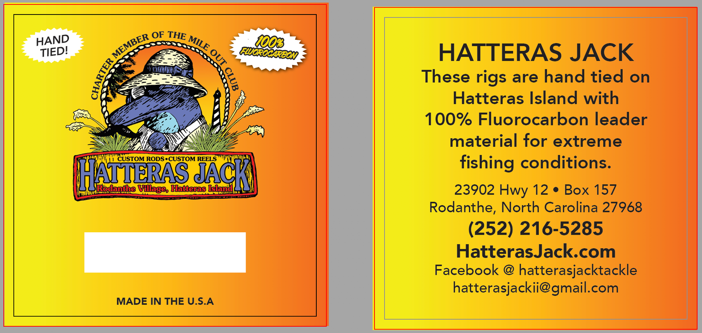 Hatteras Jack Tournament Rigs